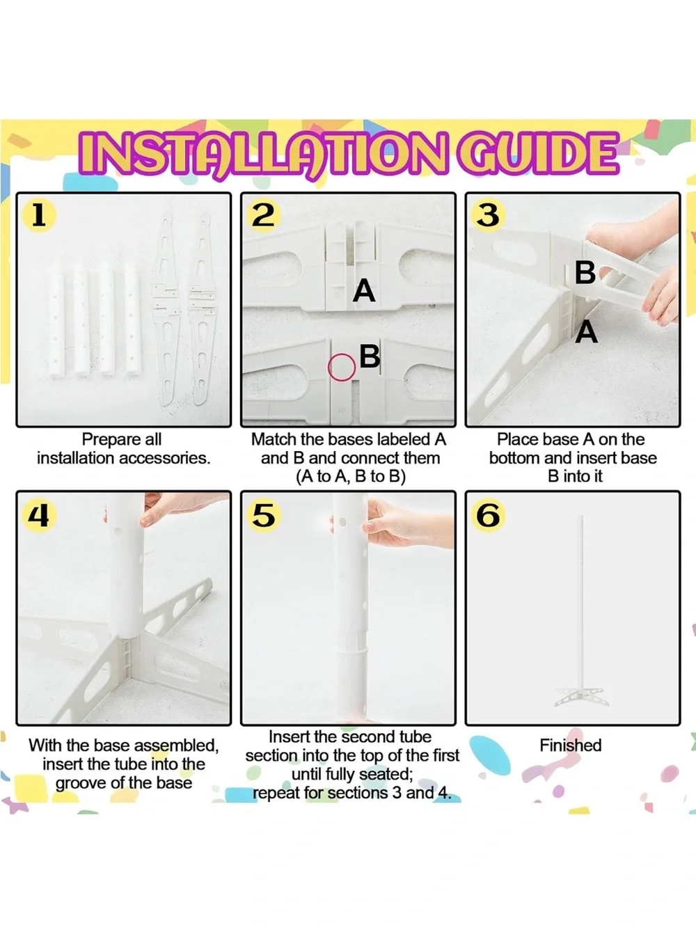Plastic Cotton Candy Stand